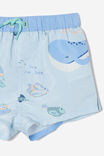 Bailey Swim Short, FROSTY BLUE/SEA CREATURES - alternate image 2