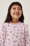 Fiona Long Sleeve Pyjama Set, BLUSH/AVA DITSY FLORAL - alternate image 4