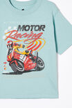 Jonny Short Sleeve Print Tee, BARBER BLUE/MOTOR RACING - alternate image 2