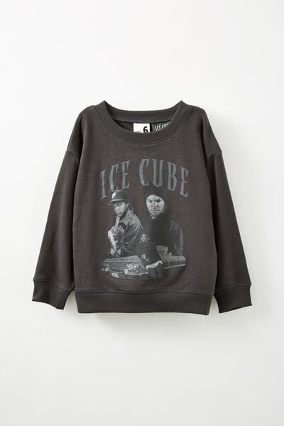 License Felix Fleece Crew Neck, LCN MT PHANTOM/ICE CUBE CAR