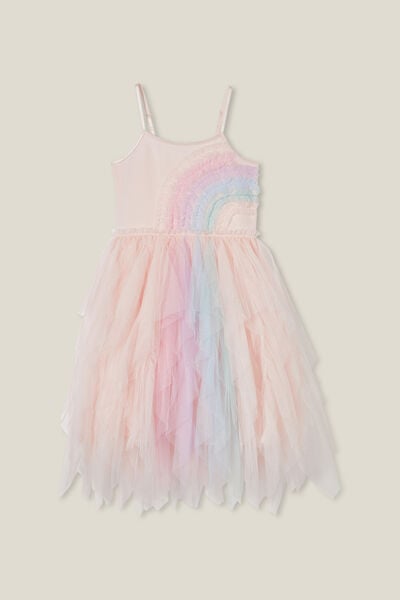 Vestido - Iris Dress Up Dress, CRYSTAL PINK/RAINBOW