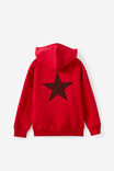 Sammy Oversize Hoodie, VARSITY RED/STAR - example image 3