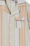 Andre Cheesecloth Short Sleeve Pj Set, MULTI/PASTEL CANDY STRIPE - alternate image 2
