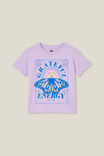 Camiseta - Poppy Short Sleeve Print Tee, LILAC DROP/GRATEFUL ENERGY - vista alternativa 1