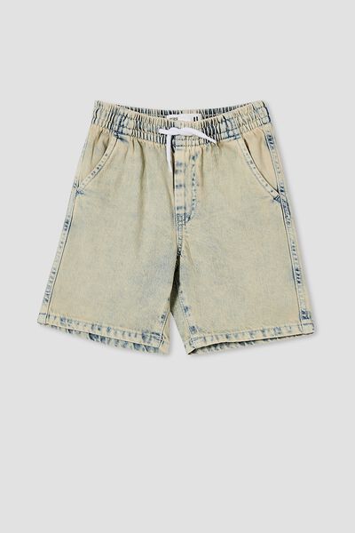 Skate Fit Short, CABLE WASH SEA GREEN