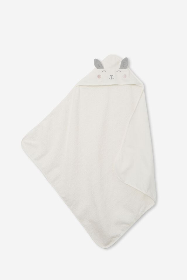 Baby Snuggle Towel, SHEEPY/VANILLA
