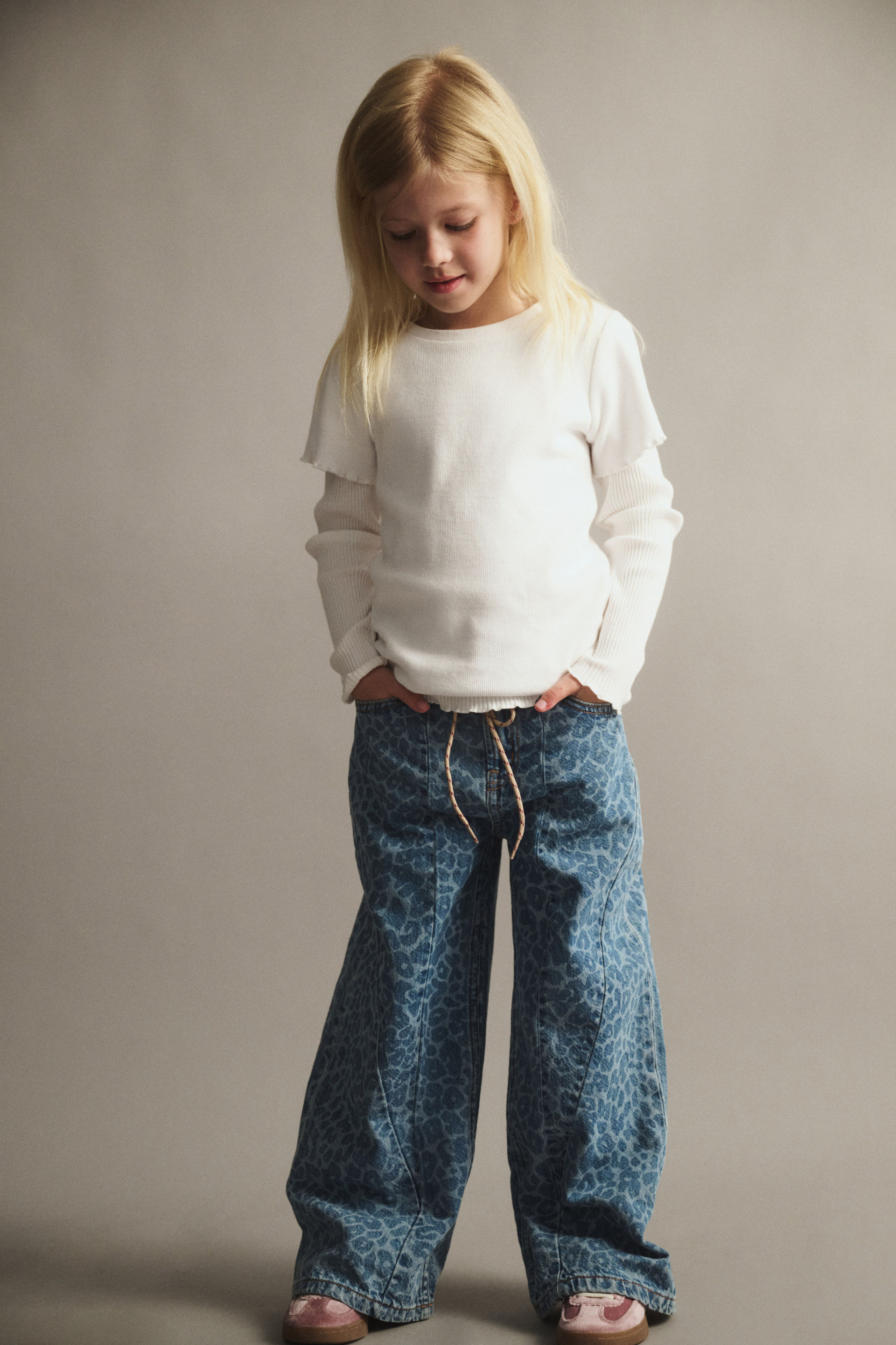 Super Wide Leg Denim Jean