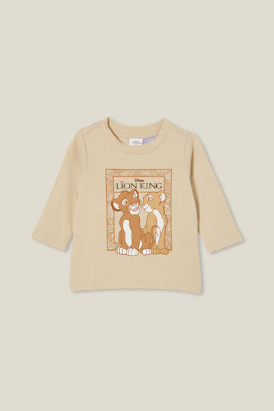 Camiseta - Jamie Long Sleeve Tee-Lcn, LCN DIS RAINY DAY/THE LION KING