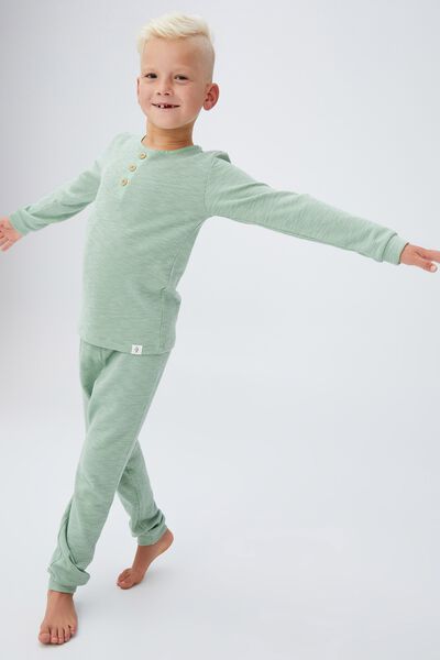 Jordan Long Sleeve Pyjama Set, SMASHED AVO