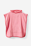 Kids Hooded Towel, MARSHMALLOW/HOTEL SIRENA - example image 1