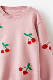 Jen Knit Jumper, ZEPHYR/CHERRIES - alternate image 2