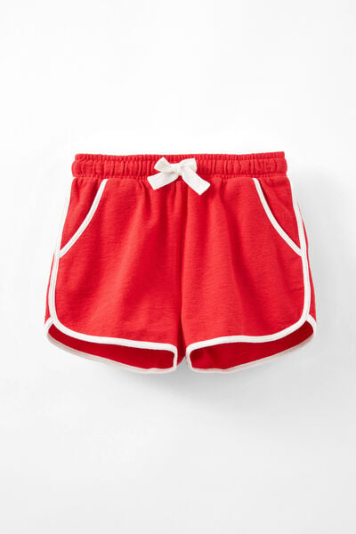 Nina Knit Short, VARSITY RED/VANILLA