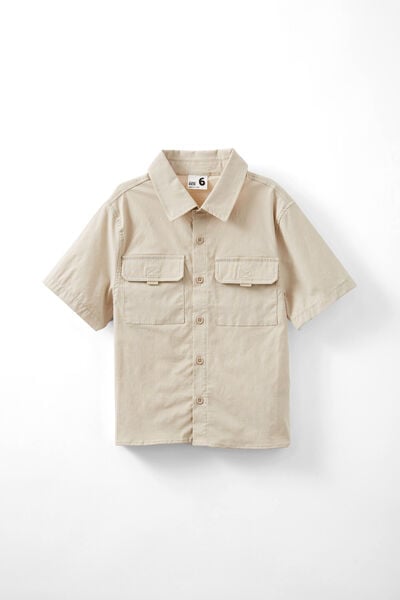 Russell Short Sleeve Shirt, RAINY DAY