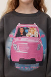 Barbie Dusty Fleece Crew Neck, LCN MAT BARBIE ME AND MY CREW/PHANTOM - alternate image 4