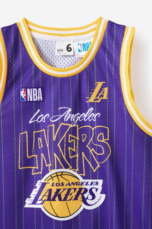 NBA La Lakers Basketball Tank, LCN NBA PURPLE/LAKERS TEAM