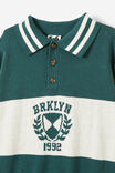 Blair Rugby Pullover Knit, PINE TREE GREEN/BRKLYN 1992 - alternate image 2