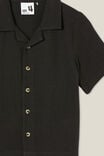 Cabana Short Sleeve Shirt, PHANTOM/CHEESECLOTH - alternate image 2