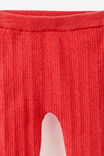 Organic Blend Knit Legging, VARSITY RED MARLE - example image 2