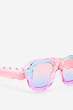 Kids Oversized Square Sunglasses, RAINBOW - example image 2