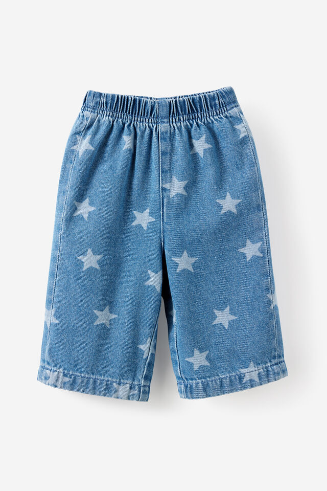 Baby Denim Straight Leg Jean, BURLEIGH BLUE WASH/LASER STAR