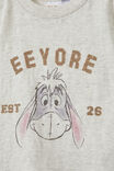 Camiseta - Jamie Short Sleeve Tee-License, LCN DIS OATMEAL MARLE/EEYORE - vista alternativa 2