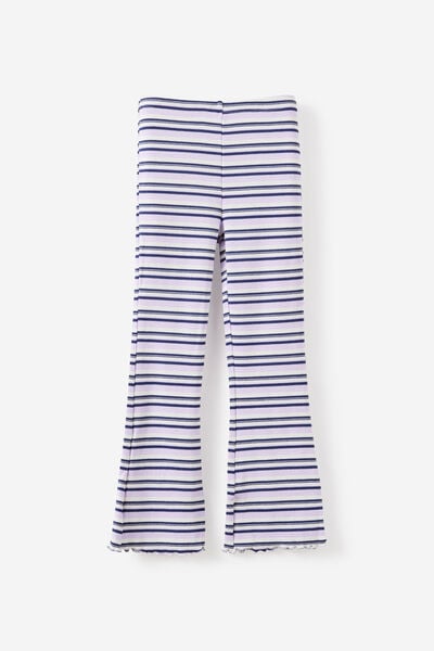Essential Francine Flare Legging, VINTAGE LILAC/DENIM NAVY/VANILLA STRIPE
