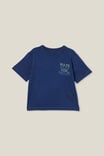 Jonny Short Sleeve Print Tee, IN THE NAVY/RULES ARE FOR FOOLS - alternate image 1