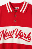 Blair Rugby Pullover Knit, VARSITY RED/NEW YORK - alternate image 2