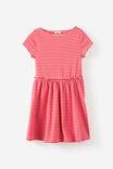 Select Colour: VARSITY RED/STRAWBERRY MILK STRIPE