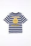 Jonny Short Sleeve Graphic Print Tee, IN THE NAVY/WHITE STRIPE BASKETBALL CHAMPS - alternate image 3