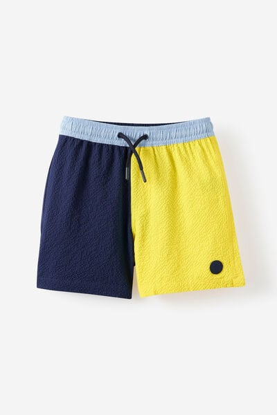 Bailey Board Short, SQUID INK/BUTTERCUP