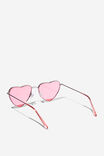 Kids Hayley Heart Metal Sunglasses, BLUSH PINK - alternate image 3