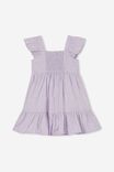 Alyssa Short Sleeve Dress, LILAC DROP/DITSY FLORAL - alternate image 3
