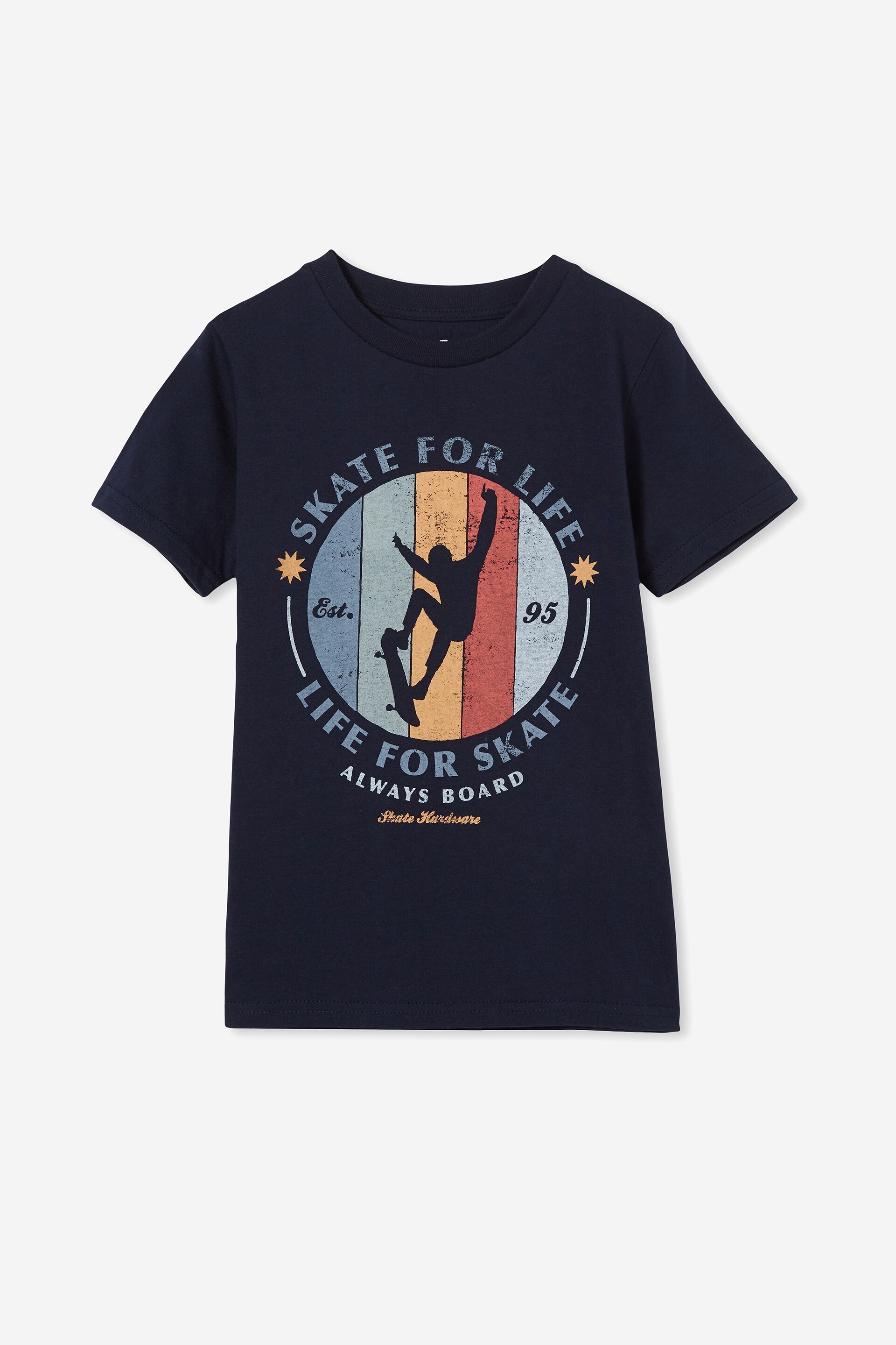 Boys 2-14 Tops & T-Shirts | Max Skater Short Sleeve Tee - WN78578