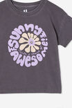 Camiseta - Poppy Short Sleeve Print Tee, RABBIT GREY/CHANCE OF AWESOME - vista alternativa 2