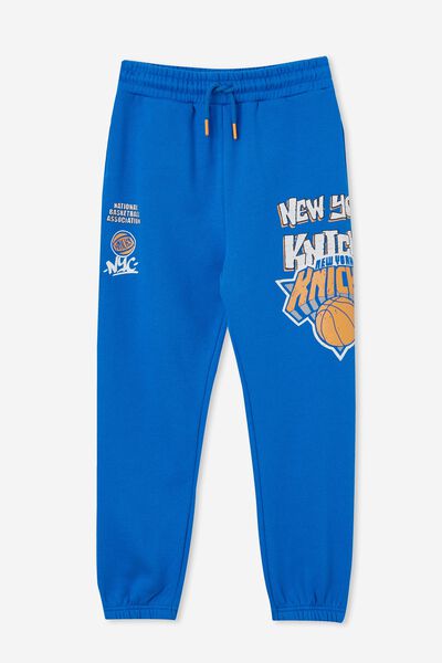 License Super Slouch Trackpant, LCN NBA BLUE PUNCH/NEW YORK KNICKS