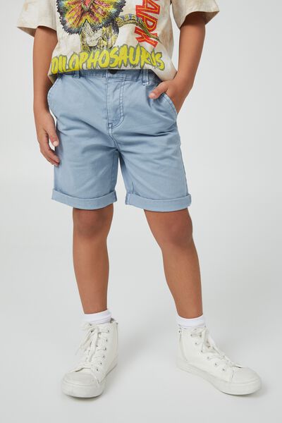 Short - Walker Chino Shorts, DUSTY BLUE