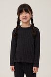 Julia Lurex Knit Top, BLACK RAINBOW SPARKLE - alternate image 1