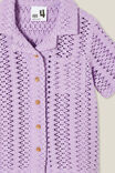Phoebe Resort Shirt, LILAC DROP - alternate image 2