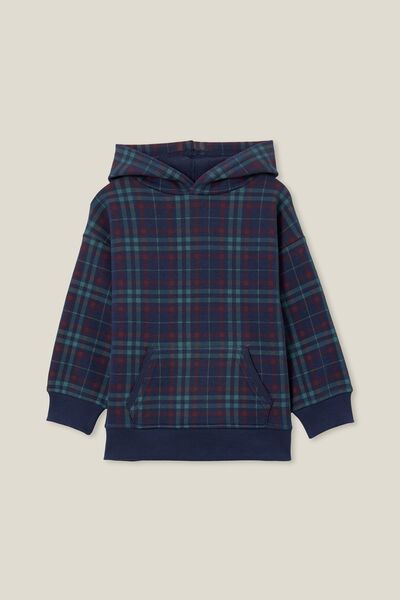 Marco Hoodie, IN THE NAVY/HERITAGE CHECK