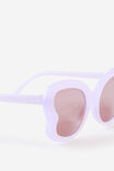 Kids Novelty Sunglasses, VINTAGE LILAC/BUTTERFLY - example image 2