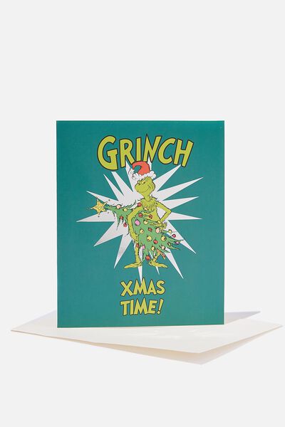 Kids Christmas Card, LCN GRINCH