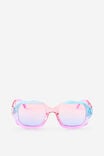 Kids Oversized Square Sunglasses, RAINBOW - example image 1