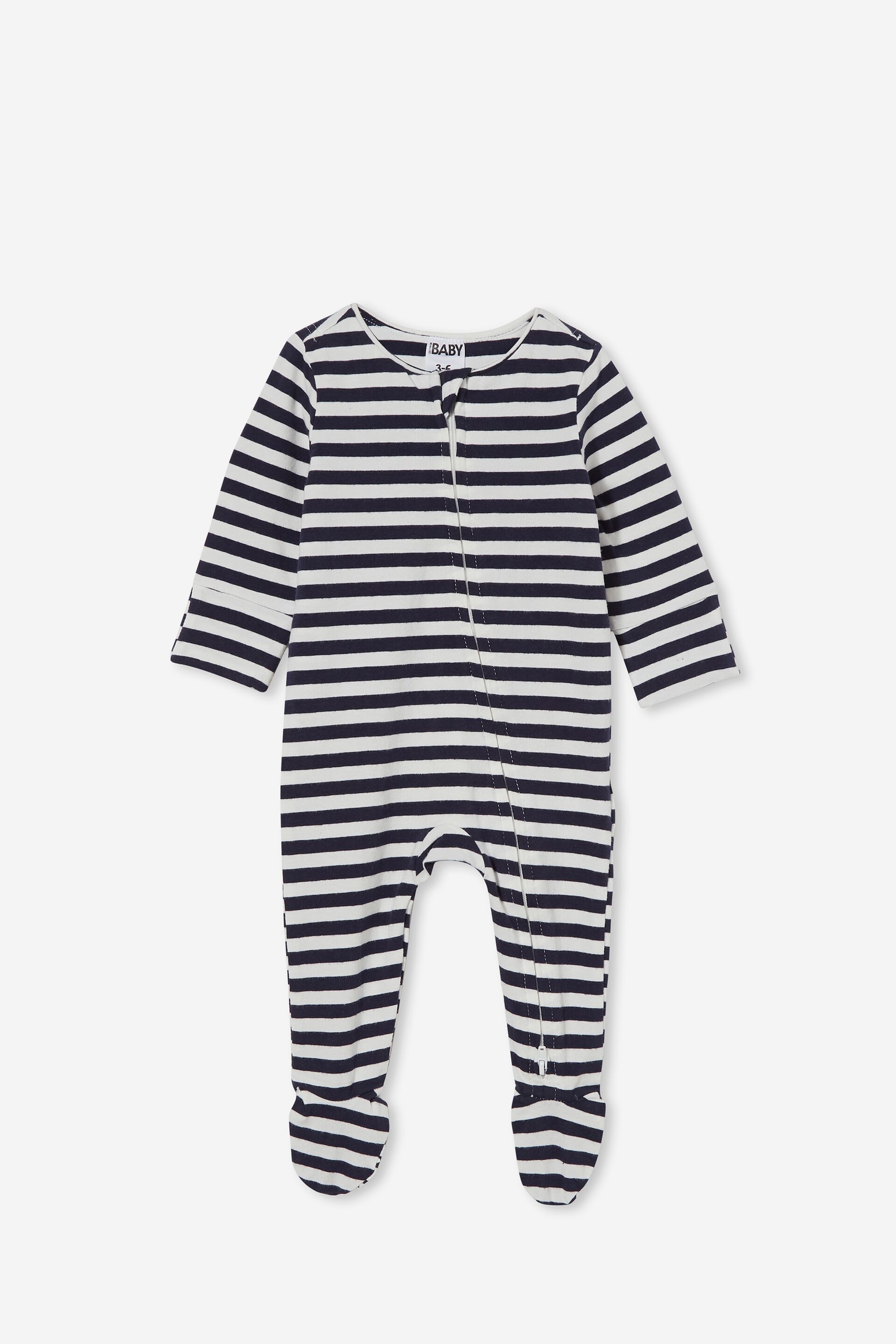 Baby All In Ones & Bodysuits | The Long Sleeve Zip Romper Usa - VN88962