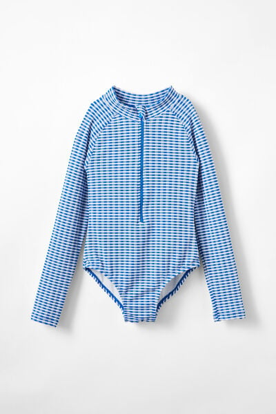 Macacão - Lydia One Piece, VICTORIA BLUE/GINGHAM