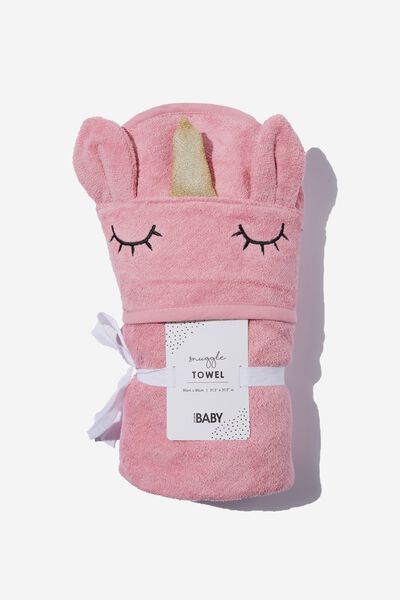 Baby Snuggle Towel, UNICORN/ZEPHYR