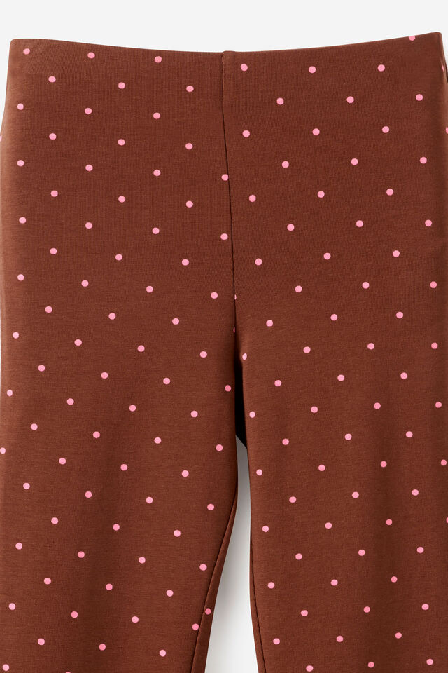 Essential Flare Legging, ROCKY ROAD/STRAWBERRY MILK SPOT