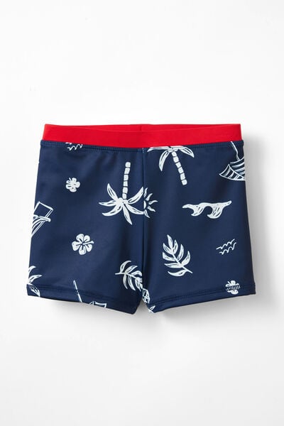 Shorts - Billy Boyleg Swim Trunk, IN THE NAVY/BEACH