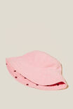 Kids Cord Bucket Hat, BLUSH PINK/EMBROIDERY - alternate image 3