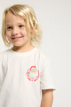 Blair Short Sleeve Pyjama Set, ANTHURIUM/SANTA STRIPE - alternate image 4